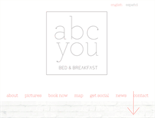 Tablet Screenshot of abcyou.es